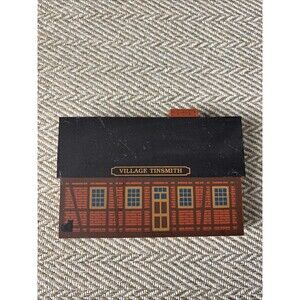 CATS MEOW VILLAGE TINSMITH CATS MEOW SERIES VII Signed 1989, Retired